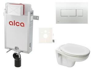 Cenově zvýhodněný závěsný WC set Alca k zazdění + WC Ceramia S-Line Pro SIKOAP5