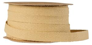 Bavlněná stuha na špulce Wheat Straw – 5 m