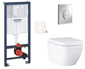 Závěsný WC set do lehkých stěn / předstěnová montáž GROHE Euro Ceramic SIKOGRSEUSA