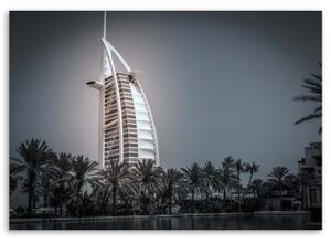 Obraz na plátně Hotel Burj Al Arab Dubai - 60x40 cm