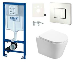 Cenově zvýhodněný závěsný WC set Grohe do lehkých stěn / předstěnová montáž + WC SAT Infinitio SIKOGRSIN2S