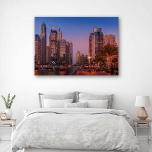 Obraz na plátně Město Dubaj - 90x60 cm