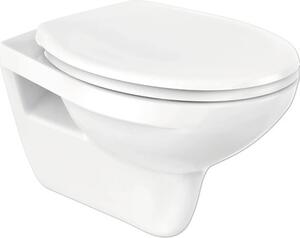 Závěsné WC form&style Obira otevřený splachovací kruh vč. WC prkénka