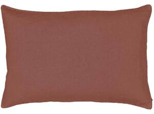 Lněný povlak na polštář Dusty Plum 40 × 60 cm