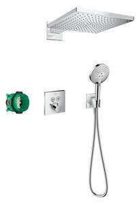 Sprchový systém Hansgrohe Raindance E pod omítku s termostatickou baterií chrom 27952000