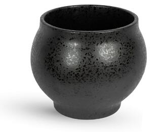 Keramický obal na květiny Berghalla Black Medium
