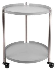LEITMOTIV Příruční stolek Thrill šedý 52 cm