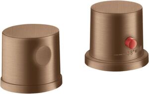 Vanová baterie Hansgrohe Uno brushed red gold 38480310