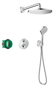 Sprchový systém Hansgrohe Croma pod omítku s termostatickou baterií chrom 27954000