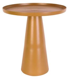 LEITMOTIV Žlutý příruční stolek Force střední 43 cm