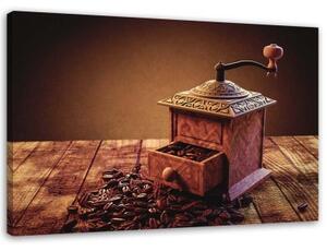 Obraz na plátně Mlýnek na kávu - 60x40 cm