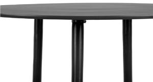 Černý Odkládací stolek Supreme malý 32,5 × 34 cm LEITMOTIV