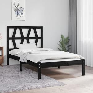 Rm postele ern masivn borovice 90 x 190 cm Single