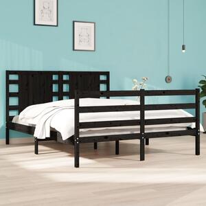 Rm postele ern masivn borovice 120 x 190 cm Small Double