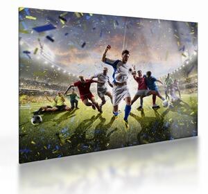 Skleněný obraz - Fotbal (70x50 cm)