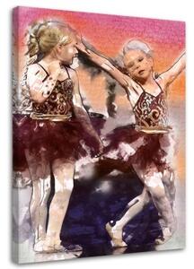 Obraz na plátně Malé baletky - 70x100 cm