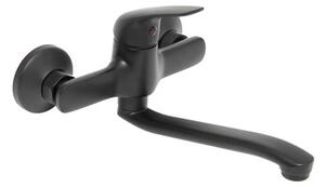 Umyvadlová baterie S-Line Pro s otočným ramínkem černá matná SIKOBSLPRO261C