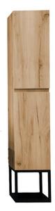 Koupelnová skříňka SAT B-Way 30x133x35 cm dub mat BWAY35OAKF