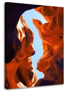 Obraz na plátně Antilopí kaňon - 70x100 cm