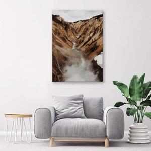 Obraz na plátně Horská příroda - 40x60 cm