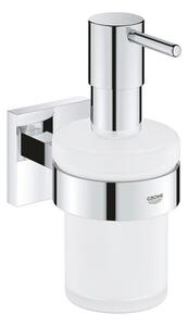 Dávkovač mýdla GROHE Start Cube Accessoriess držákem chrom 41098000