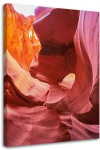 Obraz na plátně Antelope Canyon USA - 70x100 cm