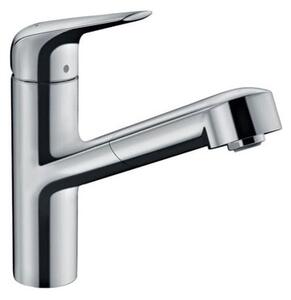 Dřezová baterie Hansgrohe Focus M42 s vytahovací sprškou chrom 71814000