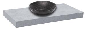 Deska pod umyvadlo bez umyvadla Naturel Dolce 80x8x50 cm beton mat DO8050BE