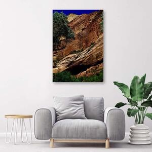 Obraz na plátně Krajina Skály Příroda - 40x60 cm