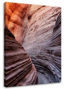 Obraz na plátně Arizona Antelope Canyon Mountains - 60x90 cm