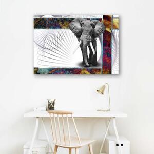 Obraz na plátně Sloní zvířata - 60x40 cm