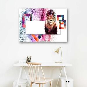 Obraz na plátně Lví zvířata - 60x40 cm