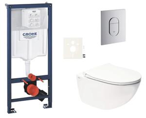 Závěsný WC set do lehkých stěn / předstěnová montáž SAT Infinitio SIKOGRSIN11A