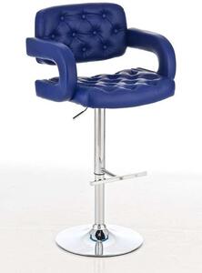 Barová židle Belfast Barva Modrá