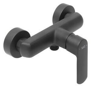 Sprchová baterie SAT Feel bez sprchového setu 150 mm černá matná SATBSFEEL268C