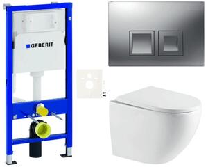 Závěsný WC set Geberit do lehkých stěn / předstěnová SAT SIKOGESREX67D35
