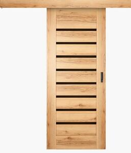 Interiérové dveře Naturel Zaria posuvné 80 cm dub natura ZARIACPLDN80PO + posuvný systém