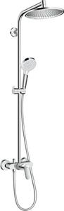 Sprchový systém Hansgrohe Crometta S na stěnu s pákovou baterií chrom 27269000