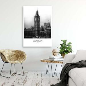 Obraz na plátně Londýnský Big Ben - 40x60 cm