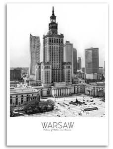 Obraz na plátně Palác kultury Varšava - 60x90 cm