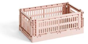 HAY DESIGN Úložný box Colour Crate Small "Blush" HAY