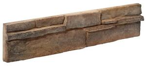 Obklad Stones Bedrock brown 11,7x55 cm reliéfní BEDROCKBR