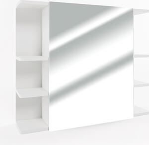 Koupelnová zrcadlová skříňka Vicco Fynn Bílá 79.6 x 64 cm, Model 24266