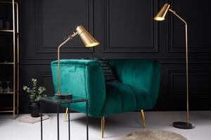 Designová stolní lampa Leoma 64 cm zlatá