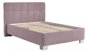 Čalouněná postel Grace 120x200 Aston růžová - BLANAŘ