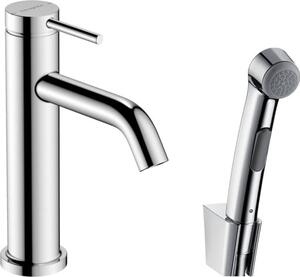 Umyvadlová baterie Hansgrohe Tecturis S s bidetovou sprškou chrom 73211000