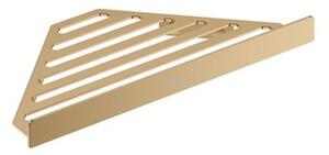Rohová polička Hansgrohe AddStoris kartáčovaný bronz 41741140
