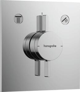 Sprchová a vanová baterie Hansgrohe DuoTurn E bez podomítkového tělesa chrom 75417000
