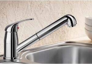 Dřezová baterie Blanco Daras - S s vytahovací sprškou chrom 517731