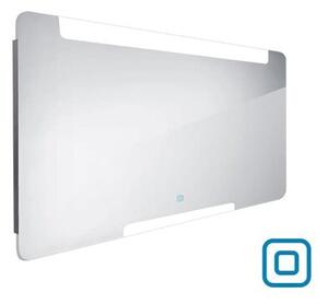 Zrcadlo se senzorem Nimco 140x70 cm hliník ZP 22008V